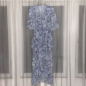 1/1 Custom Made Floral Long Dress 👗 size S​​​​​